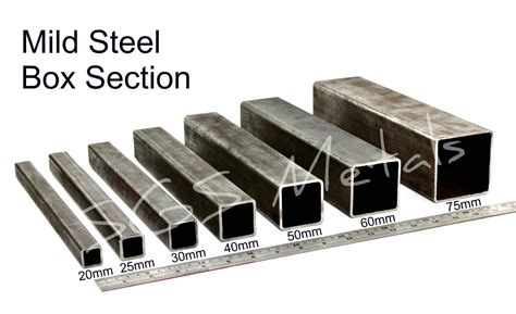 steel box section sizes us|box section size chart.